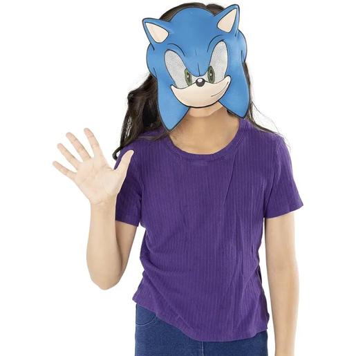 Rubie's - Máscara Sonic para disfraz XS ㅤ