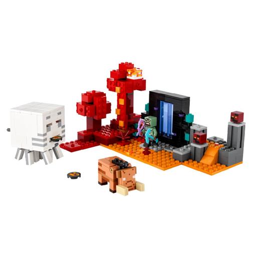 LEGO Minecraft - La emboscada en el portal del Nether - 21255