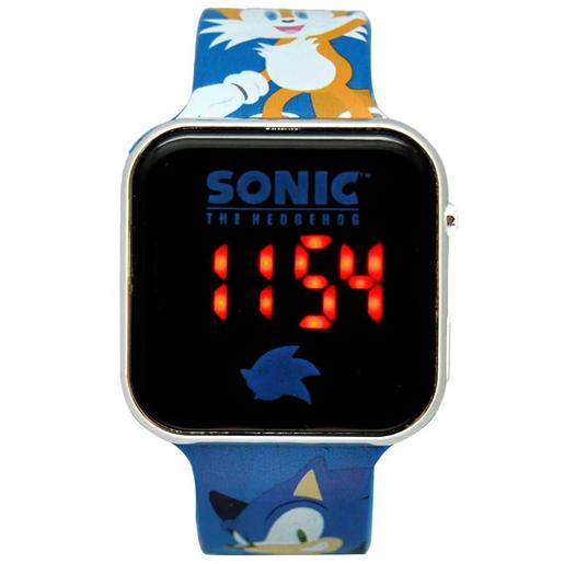Sonic - Reloj LED Sega de Sonic the Hedgehog ㅤ