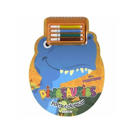 Dinosaurios para colorear (Color y diversión)