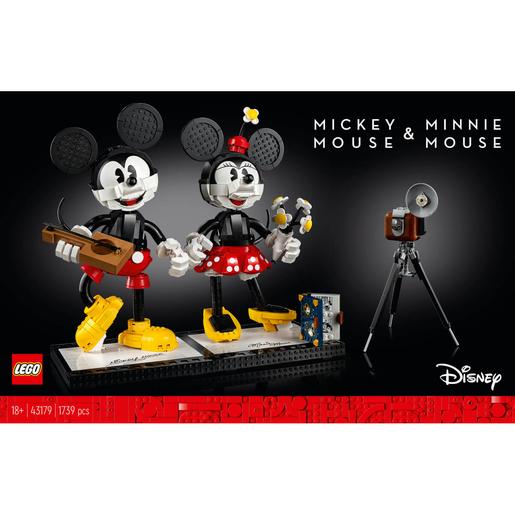 LEGO Disney - Personajes construibles: Mickey Mouse y Minnie Mouse - 43179