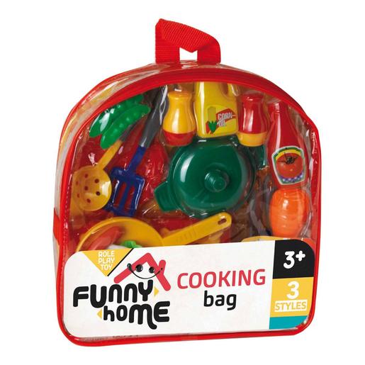Funny Home - Mochila con accesorios de cocina (varios modelos)
