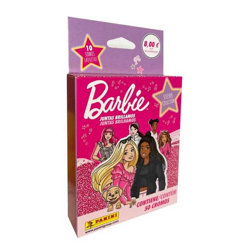 Panini - Blister 10 sobres cromos Barbie: Juntas brillamos