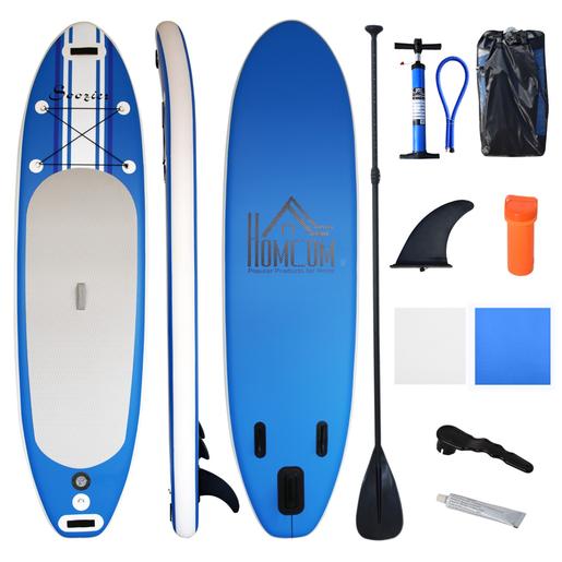 Homcom - Tabla de paddle surf hinchable Azul