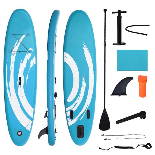 Homcom - Tabla de paddle surf hinchable Azul