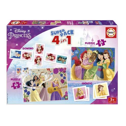 Princesas Disney - Superpack 4 en 1