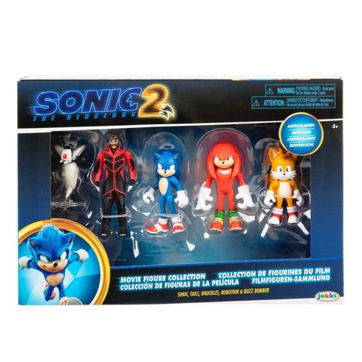 Sonic - Pack de 5 figuras Sonic the Hedgehog 