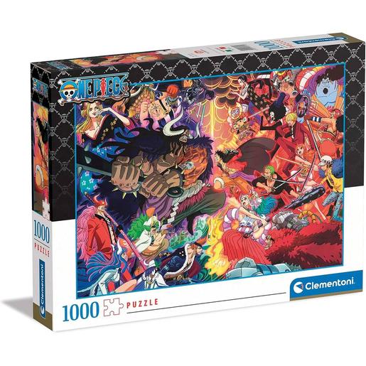 Clementoni - Puzzle adulto 1000 piezas: One Piece ㅤ