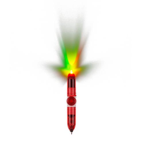 Bolígrafo Gyro Spinner con LED (varios colores)
