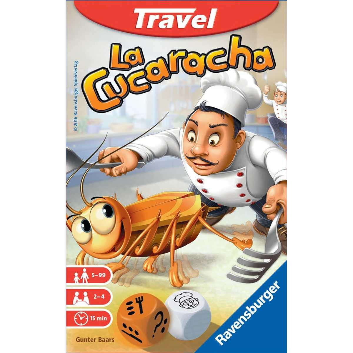 Ravensburger - Juego de viaje La Cucaracha: diversión en movimiento ㅤ |  Mickey Mouse | Toys"R"Us España