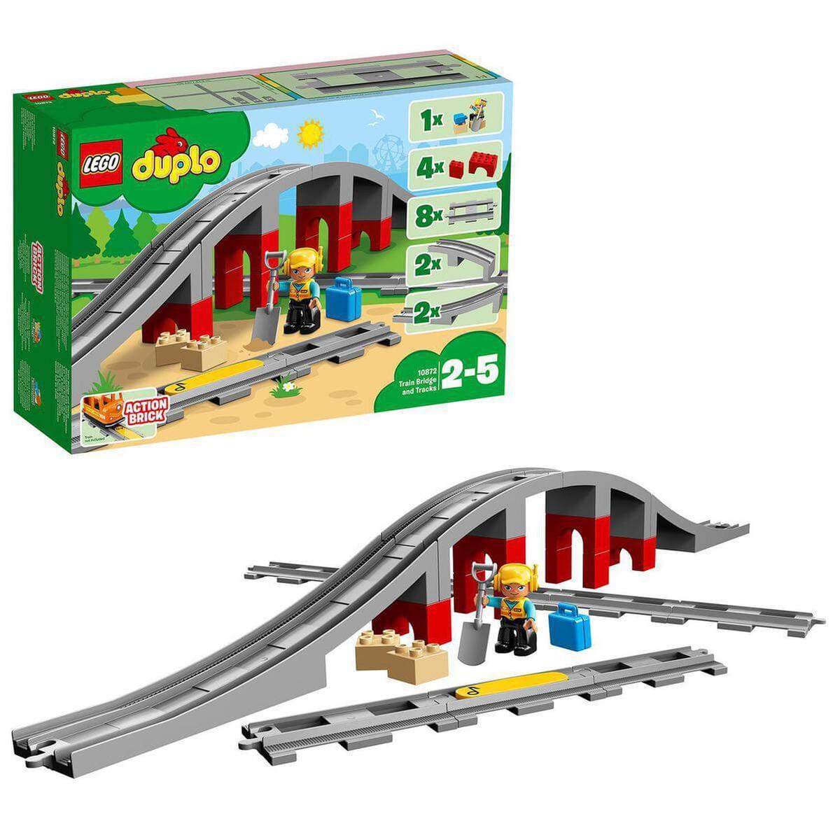 LEGO DUPLO - Puente y vías ferroviarias - 10872 | Duplo Otros | Toys"R"Us  España