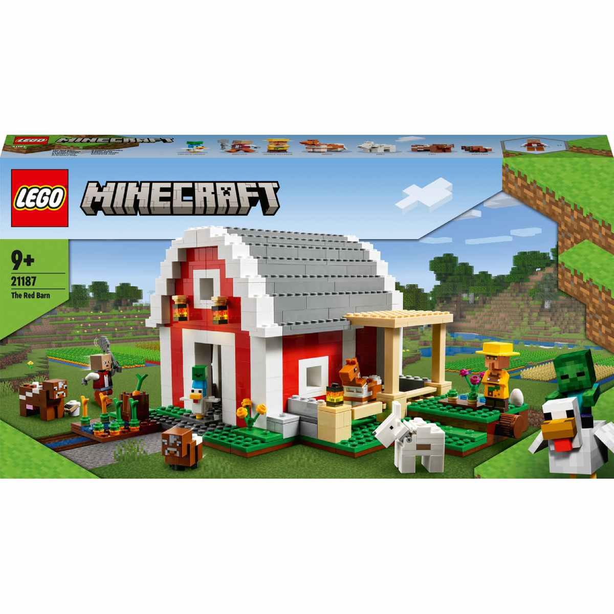 LEGO Minecraft - El granero rojo - 21187 | Lego Minecraft | Toys"R"Us España
