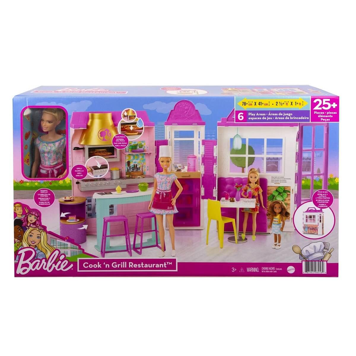Barbie - Muñeca Barbie y restaurante Cook´n Grill | Yo Quiero Ser | Toys"R" Us España