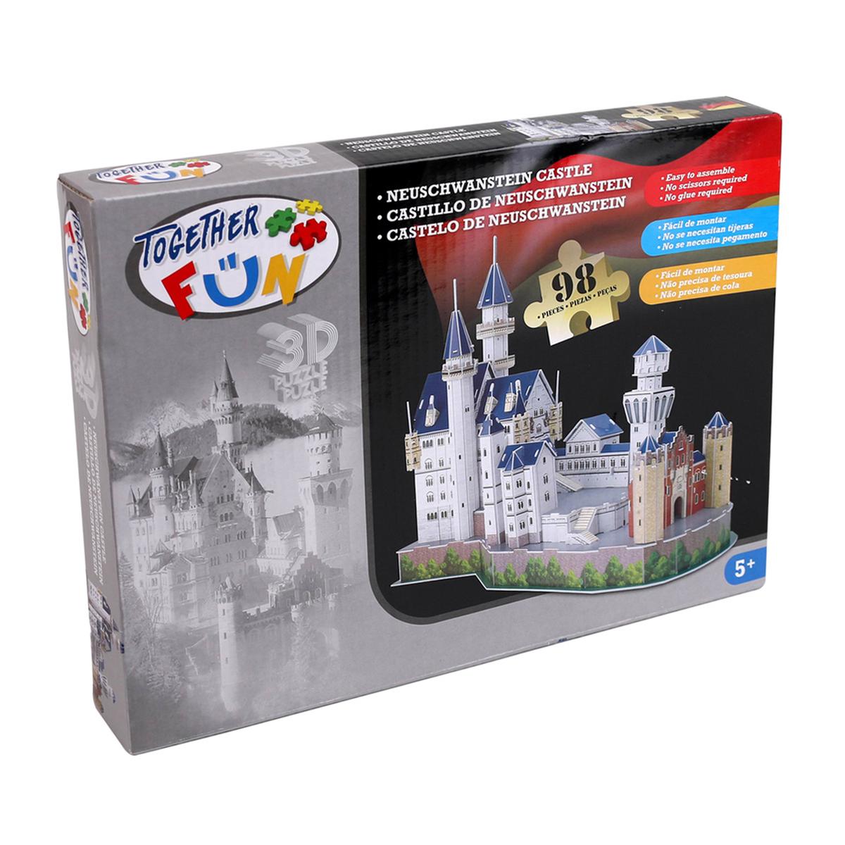 Valiente genéticamente Muerto en el mundo Puzzle 3D Castillo de Neuschwanstein | 3d Puzzle | Toys"R"Us España