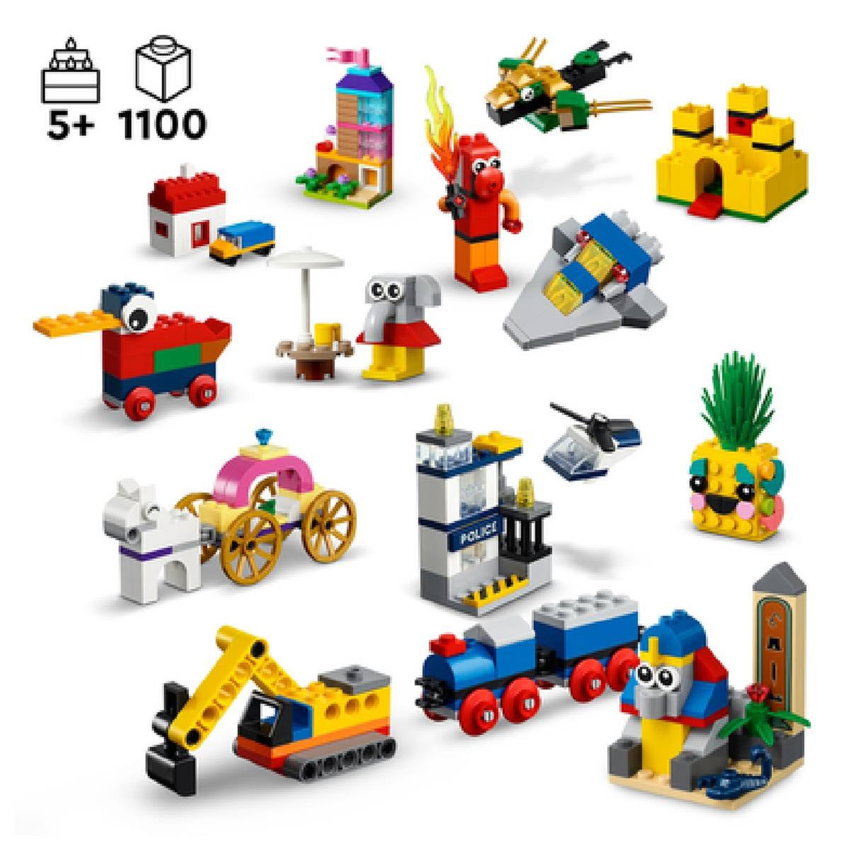 LEGO Classic - 90 años de juego - 11021 | Lego Bloques Y Bases | Toys"R"Us  España