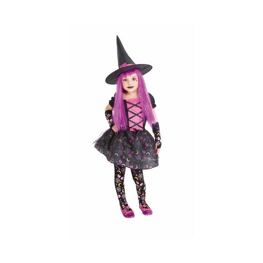 Disfraz infantil - Bruja moonlight rosa 5-7 años | Halloween Disfraz Niño |  Toys"R"Us España