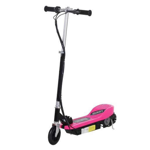 Homcom - Patinete eléctrico Scooter Plegable Rosa | Movilidad Urbana | Toys" R"Us España