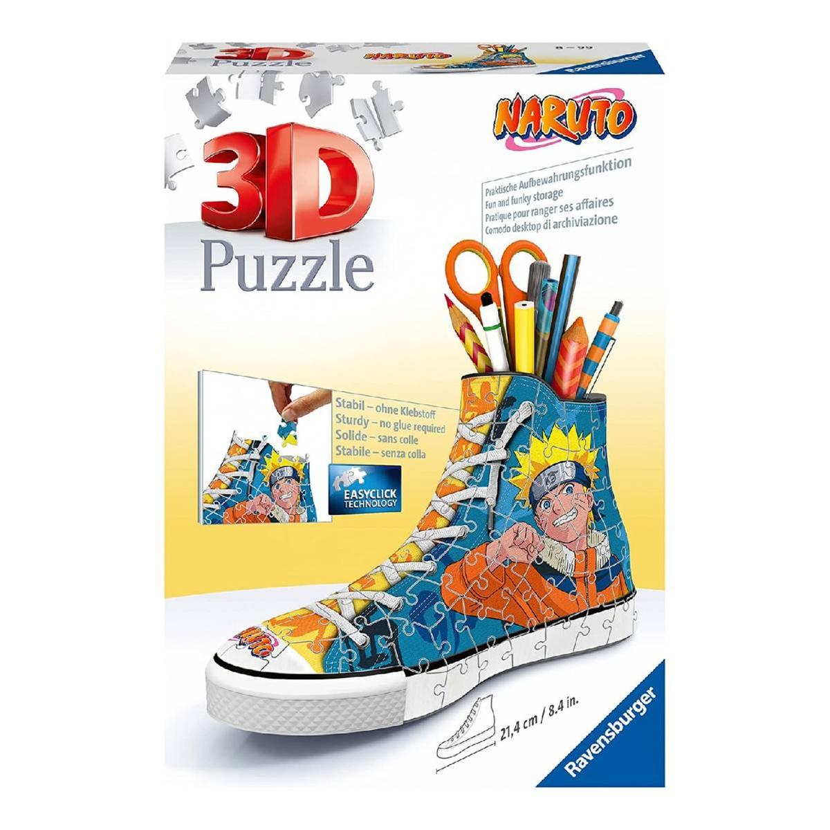 Ravensburger - Naruto - Puzzle 3D Sneaker | 3d Puzzle | Toys"R"Us España