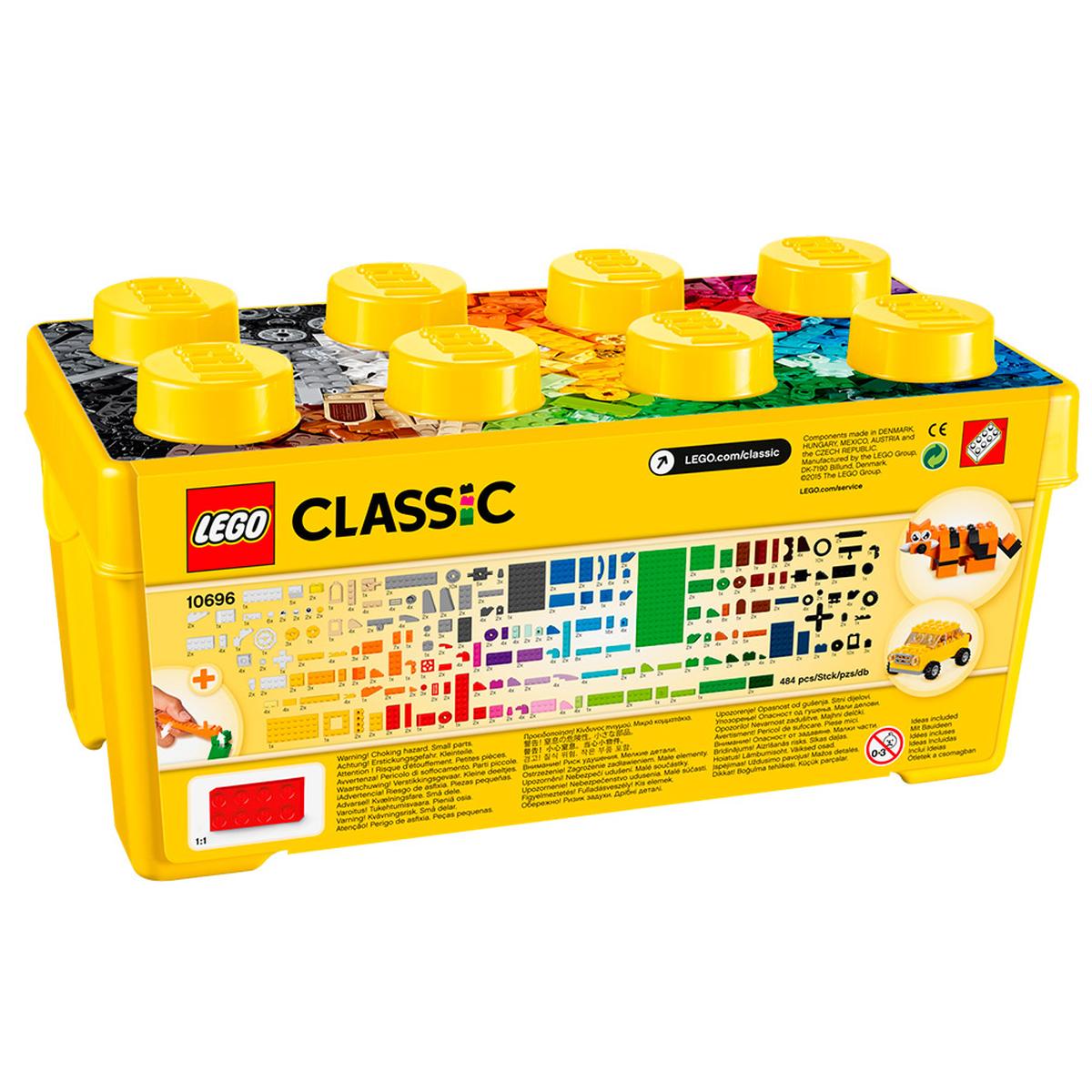 LEGO Classic - Caja de Ladrillos Creativos Mediana - 10696 | Lego Bloques Y  Bases | Toys"R"Us España