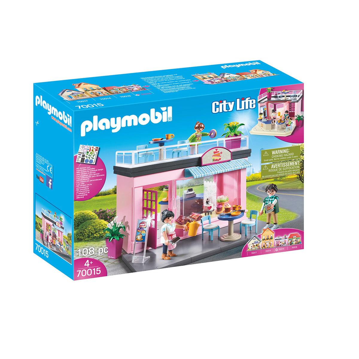 Playmobil City Life - Mi café favorito - 70015 | City Life Vida En La  Ciudad | Toys"R"Us España