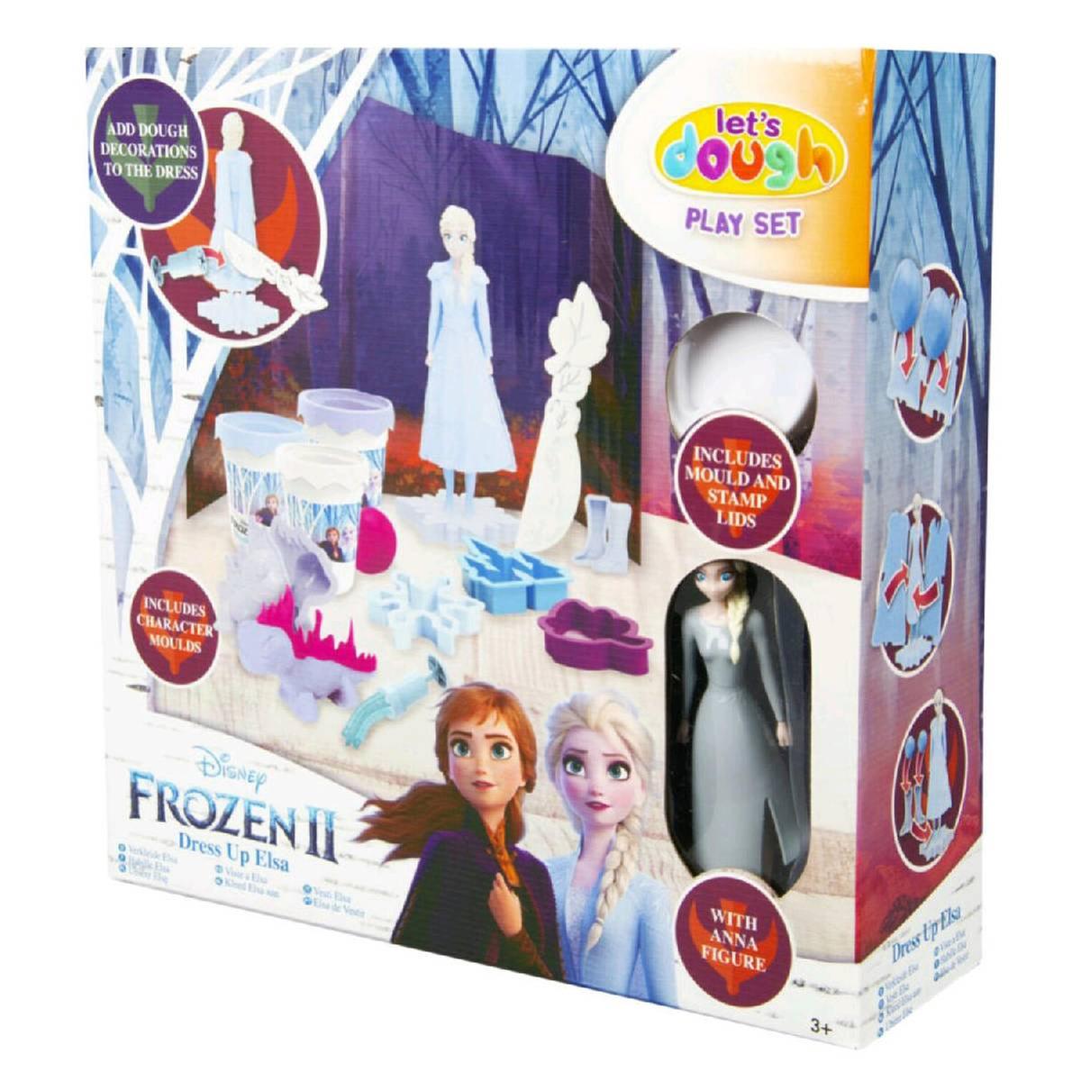 Frozen - Viste a Anna y Elsa con Plastilina Frozen 2 | Dough Licencia |  Toys"R"Us España