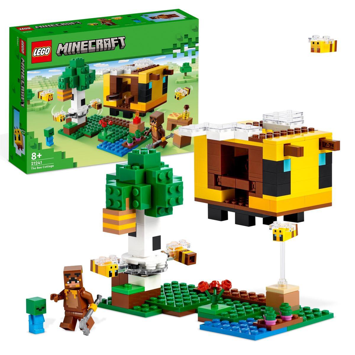LEGO Minecraft - La cabaña-abeja - 21241 | Lego Minecraft | Toys"R"Us España