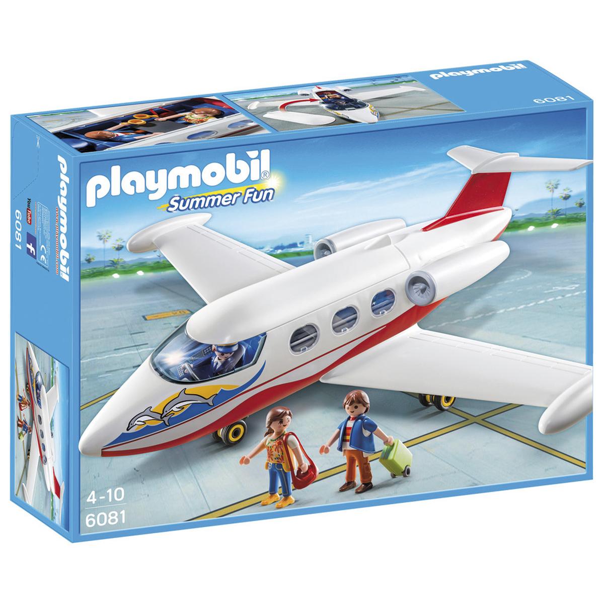 Playmobil - Avión de vacaciones - 6081 | Residencia Vacacional Y Vacaciones  | Toys"R"Us España