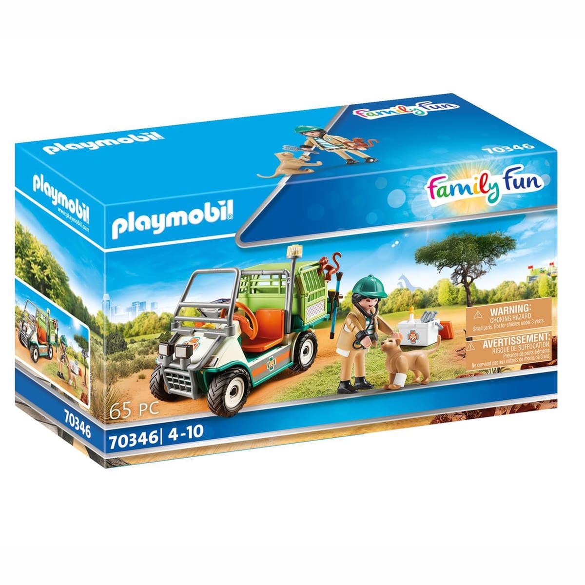Playmobil - Veterinario de Zoo con Coche Médico 70346 | Diversion En  Familia | Toys"R"Us España