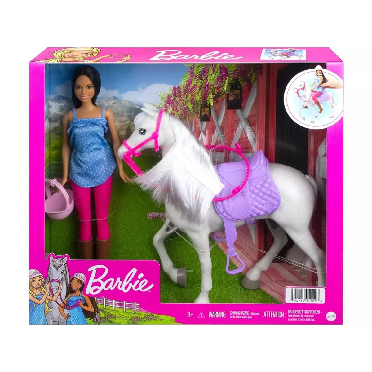 Barbie - Muñeca equitación con caballo | Amigos Y Familia | Toys"R"Us España