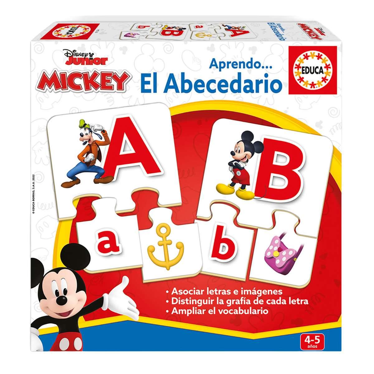 Educa Borrás - El abecedario - Juego de mesa Mickey and Friends | Juegos  Educativos | Toys"R"Us España