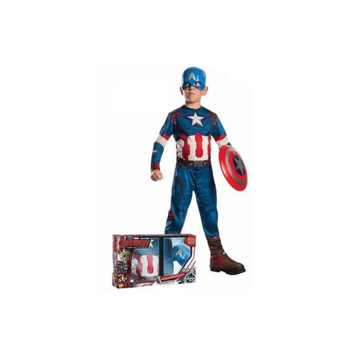 Capitán América – Disfraz infantil con accesorios 8-11 años | Capitán  América | Toys"R"Us España