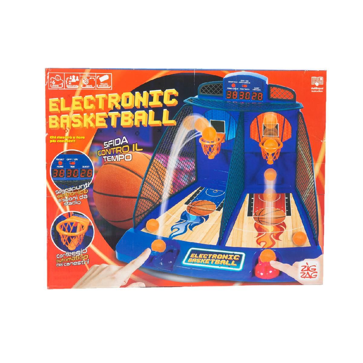 Zig Zag - Canasta electrónica de baloncesto | Juegos Niños +5 Años |  Toys"R"Us España