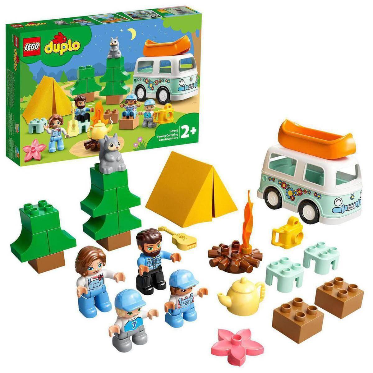 LEGO DUPLO - Aventura en la autocaravana familiar - 10946 | Duplo Villa |  Toys"R"Us España
