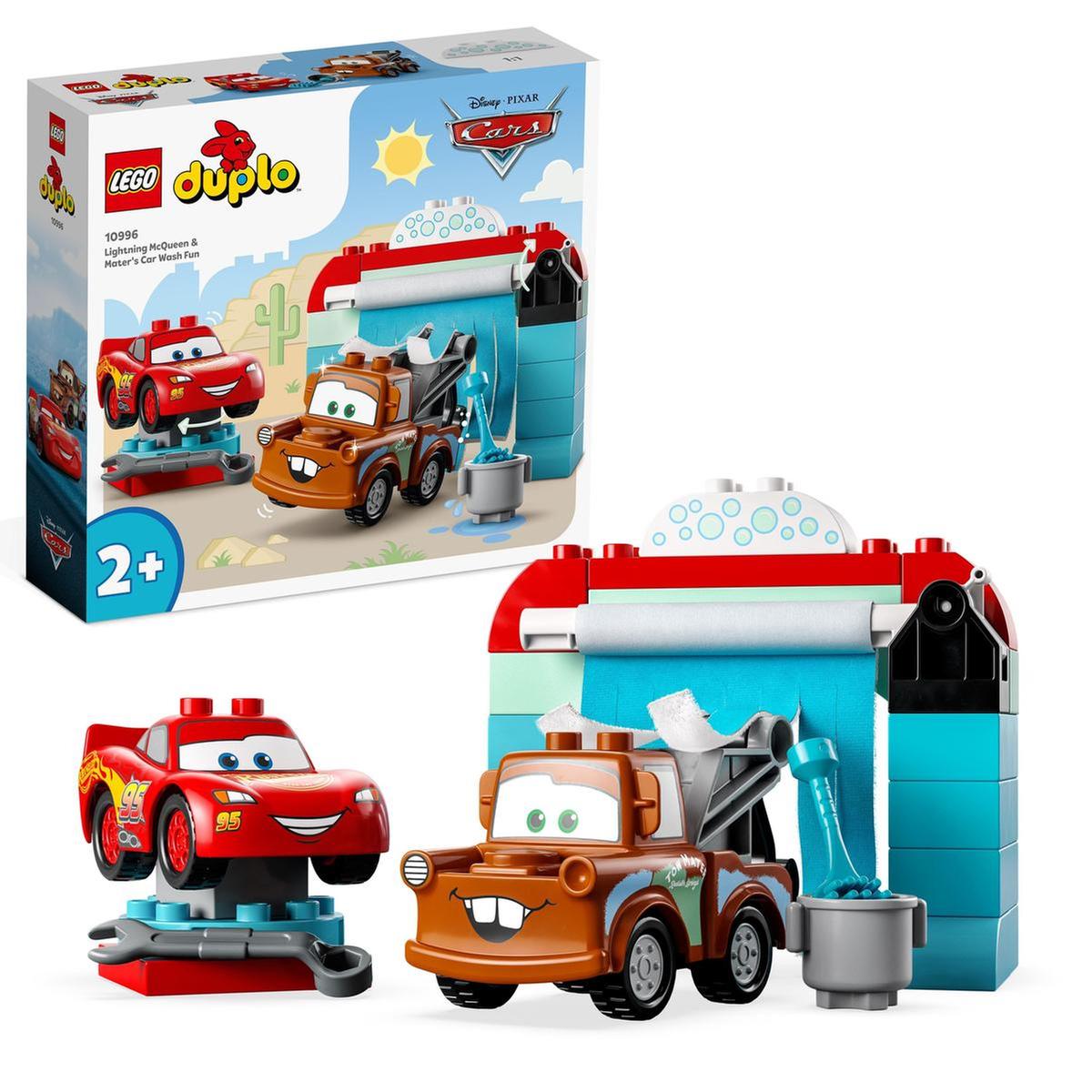 LEGO Duplo - Diversión en el autolavado con Rayo McQueen y Mate - 10996 |  Duplo Junior | Toys"R"Us España
