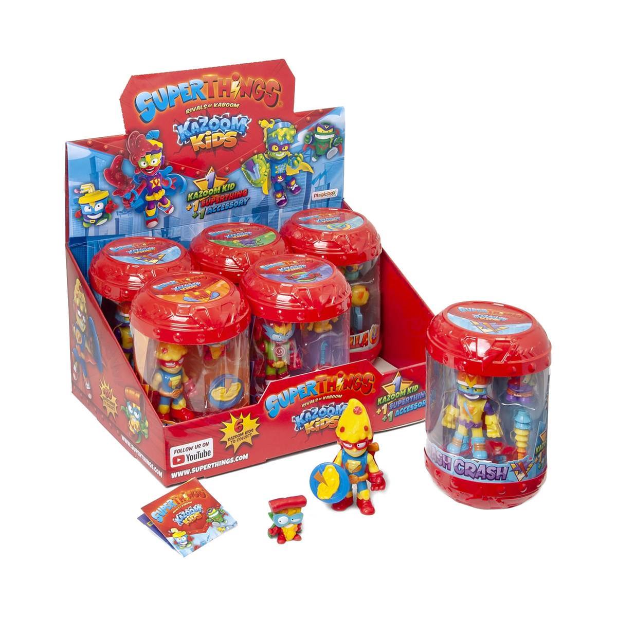 SuperThings - Pack 6 Kid Box - Kazoom Kids (varios modelos) | Misc Action  Figures | Toys"R"Us España