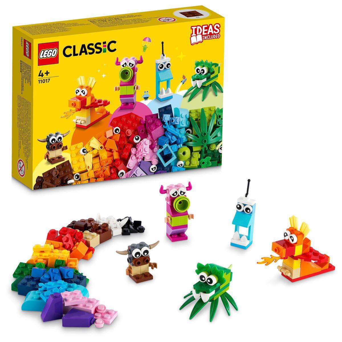 LEGO Classic - Monstruos creativos - 11017 | Lego Bloques Y Bases |  Toys"R"Us España