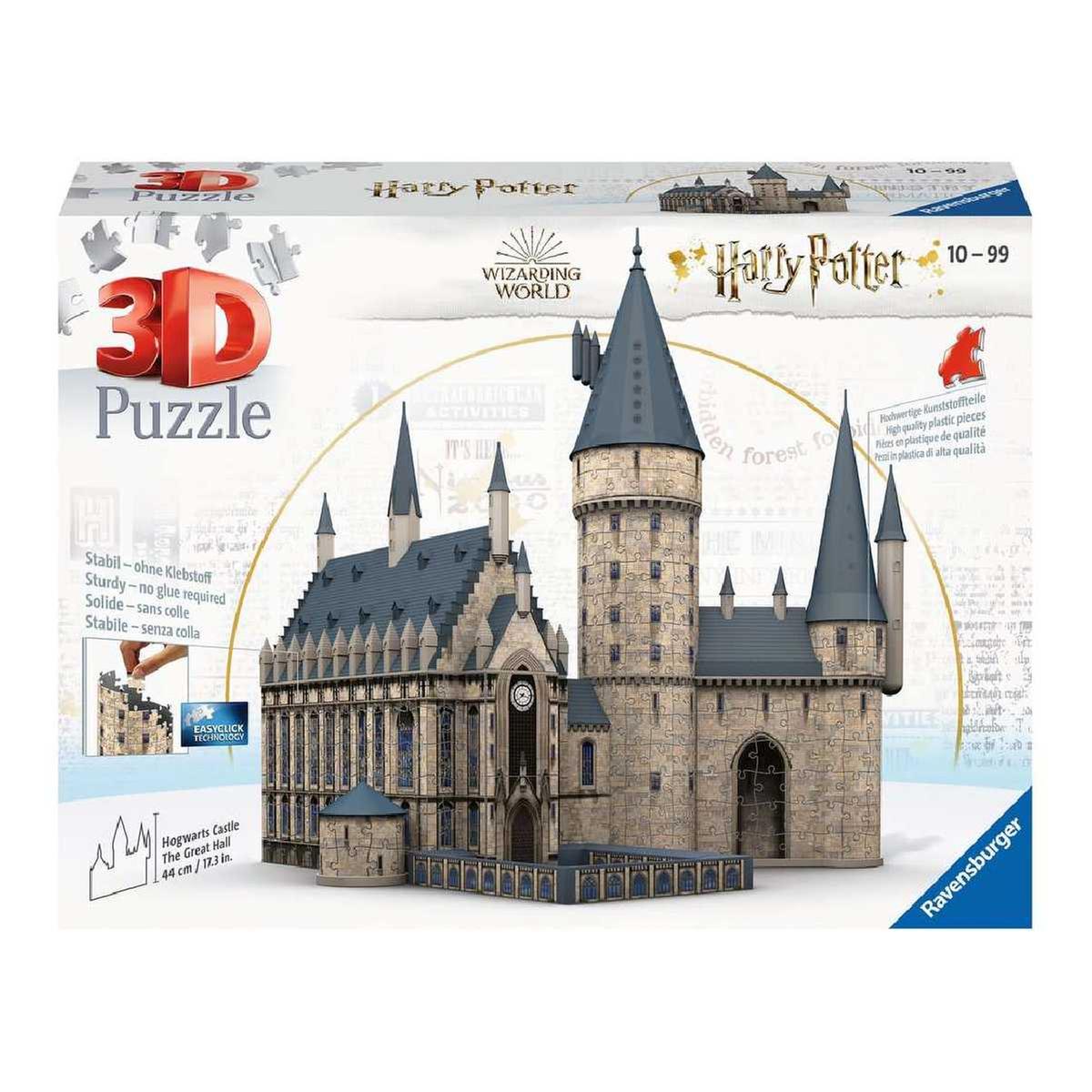 Ravensburger-Harry Potter-Puzzle 3D El Castillo de Hogwarts | 3d Puzzle |  Toys"R"Us España