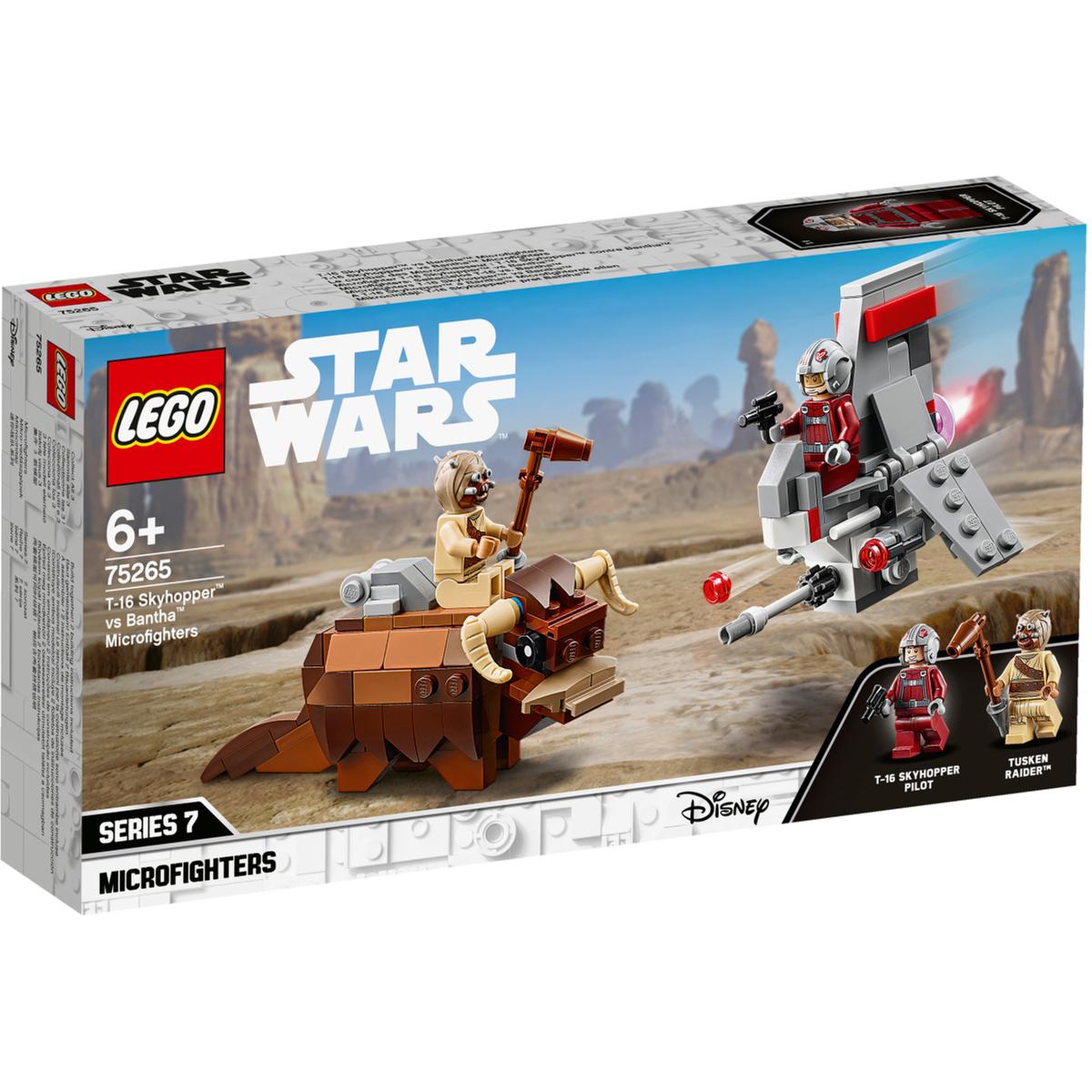 LEGO Star Wars - Microfighters: Saltacielos T-16 vs. Bantha - 75265 | Lego  Star Wars | Toys"R"Us España