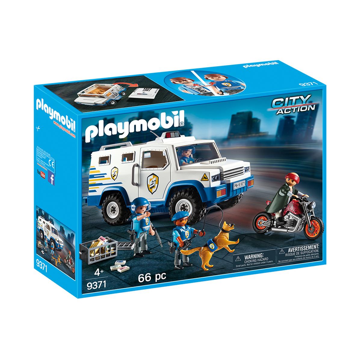 Playmobil - Vehículo Blindado - 9371 | City Action Policia | Toys"R"Us  España