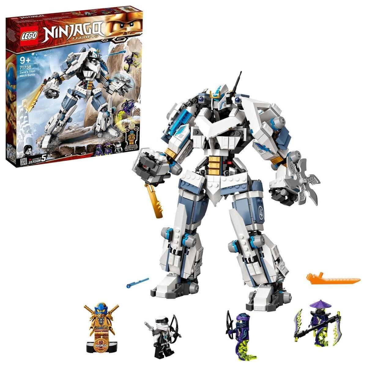 LEGO Ninjago - Combate en el Titán Robot de Zane - 71738 | Lego Ninjago |  Toys"R"Us España