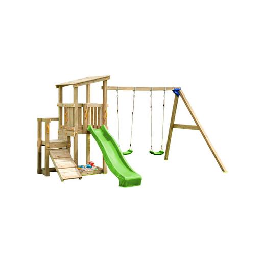 Parque juegos infantil de madera Mini Cascade con columpio doble | Todo lo  que quieres para jugar en la calle | Toys"R"Us España