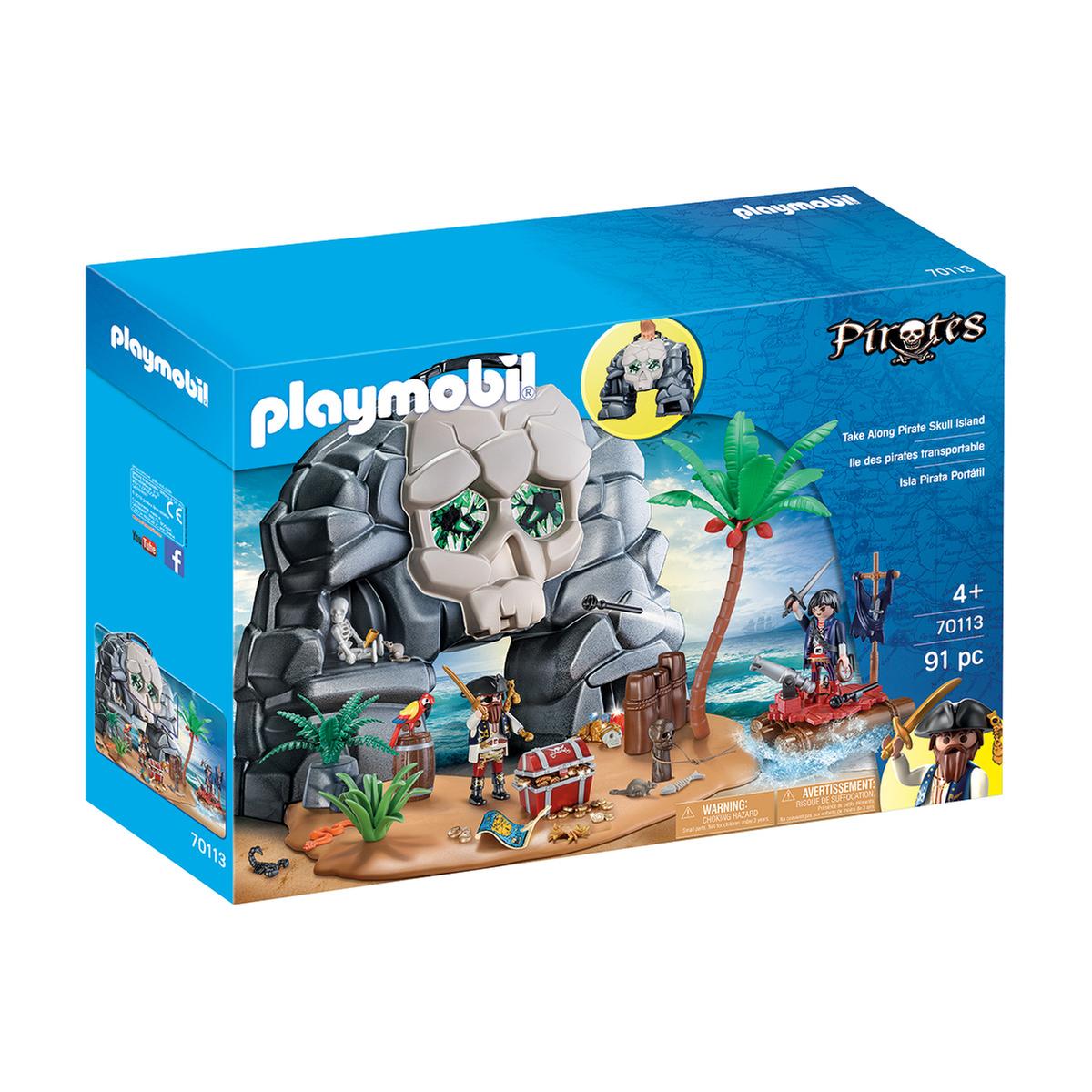 Playmobil - Isla Pirata Portátil - 70113 | Piratas | Toys"R"Us España