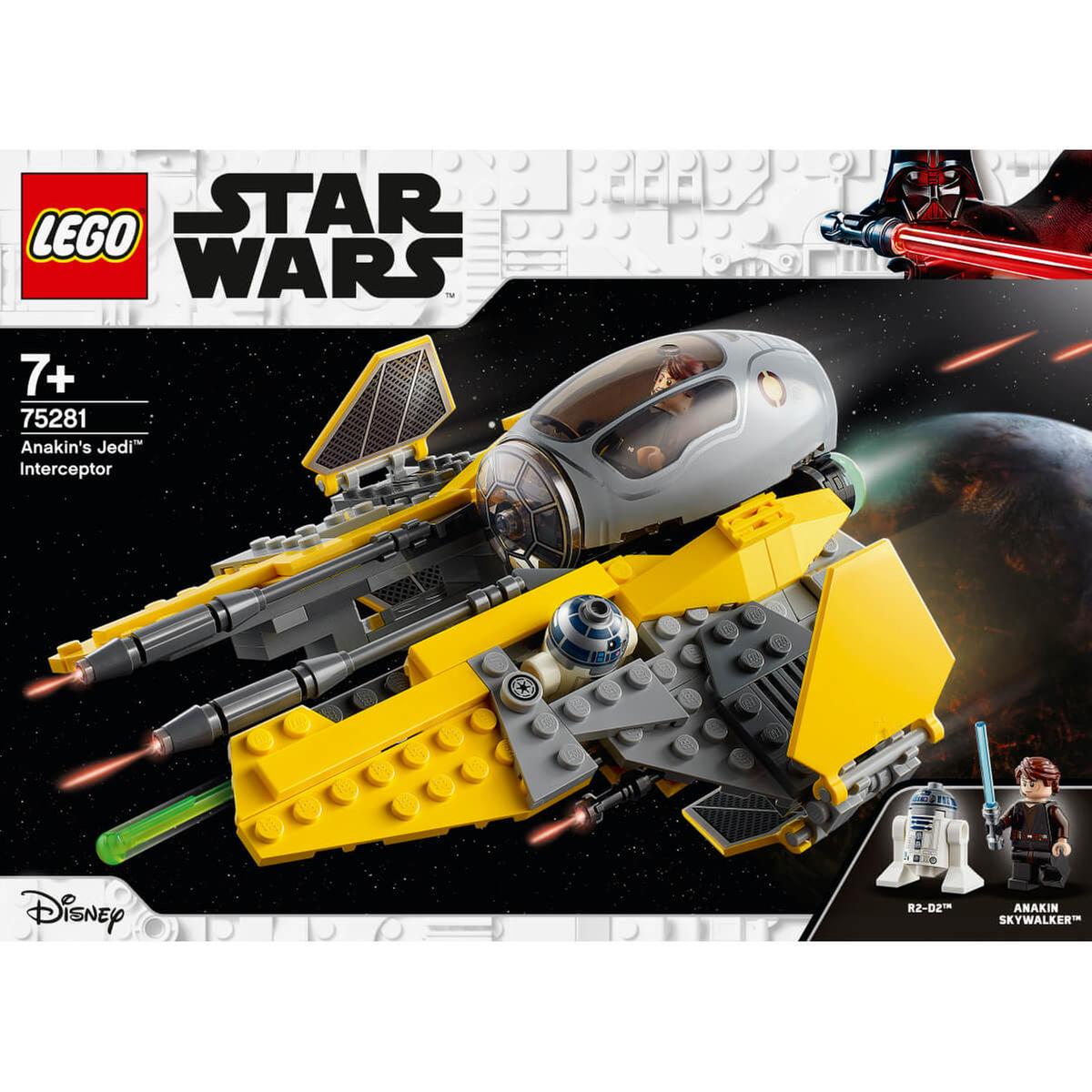 LEGO Star Wars - Interceptor Jedi de Anakin - 75281 | Lego Star Wars |  Toys"R"Us España
