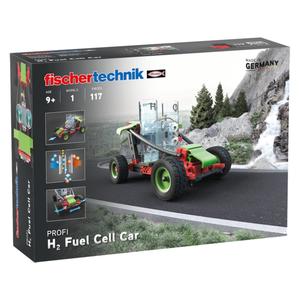 Fischer Technik - Set de construcción Hidrógeno H2 Fuel Cell Car