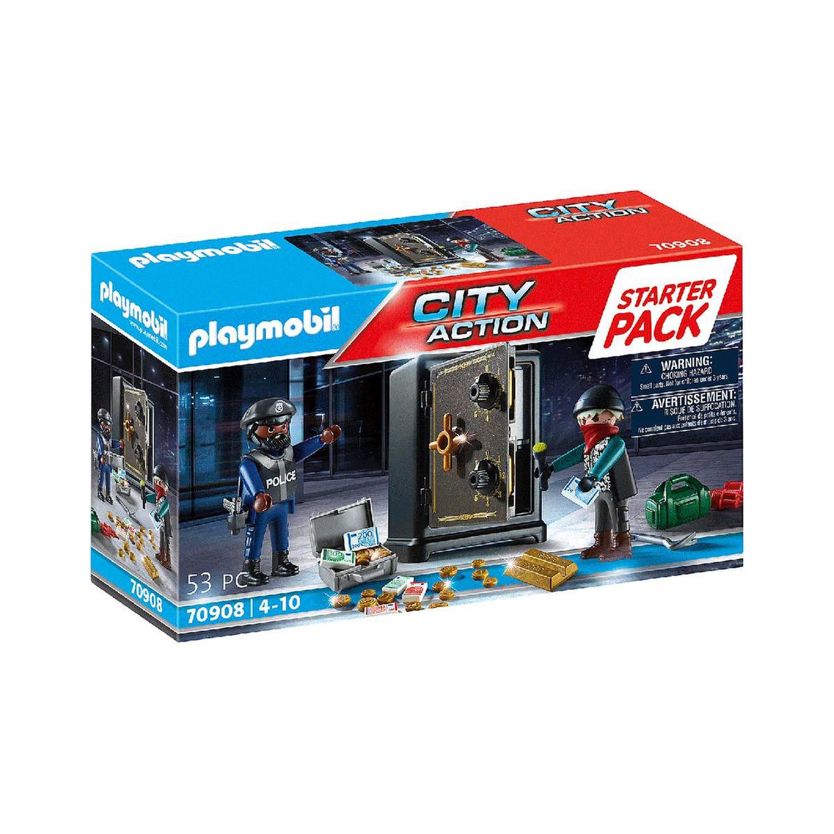 Playmobil - Starter pack caja fuerte - 70908 | City Action Policia |  Toys"R"Us España