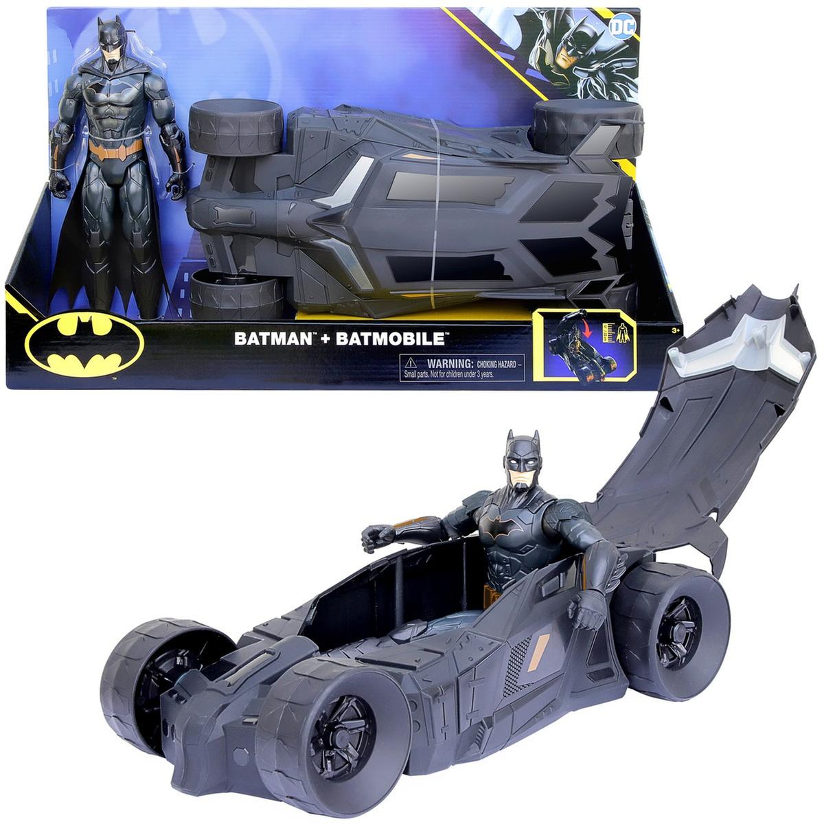 Dc comics - Batman - Set Batimóvil y figura de acción de Batman 30 cm ㅤ |  Dc | Toys"R"Us España