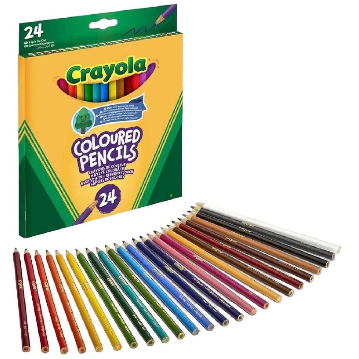 Crayola - 24 Lápices de colores | Crayola Actividades | Toys"R"Us España
