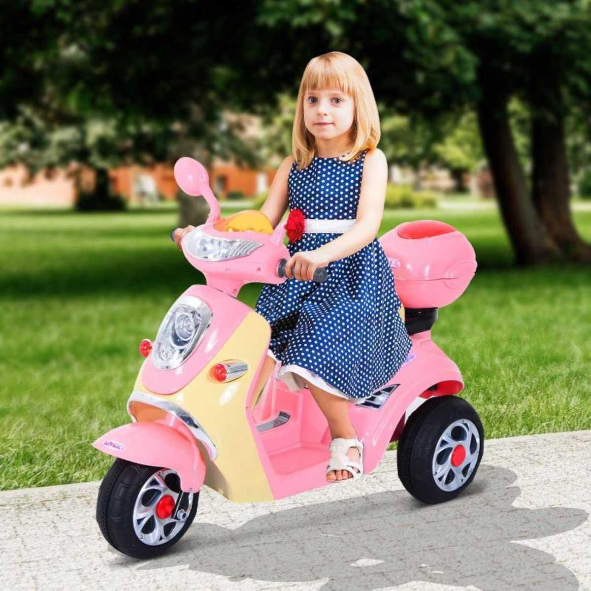 Homcom - Moto Eléctrica Infantil Tipo Triciclo HomCom | Coches Una Plaza |  Toys"R"Us España