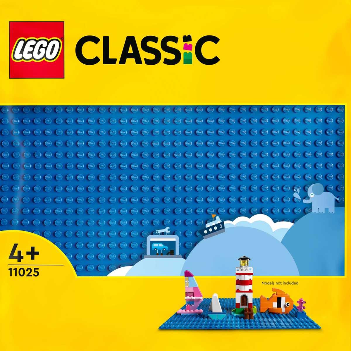 LEGO - Base azul 32x32 para juegos de construcción tipo LEGO Classic 11025  | Lego Bloques Y Bases | Toys"R"Us España