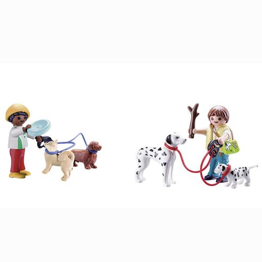 Playmobil - Maletín paseo de perros 70530 | City Life Vida En La Ciudad |  Toys"R"Us España